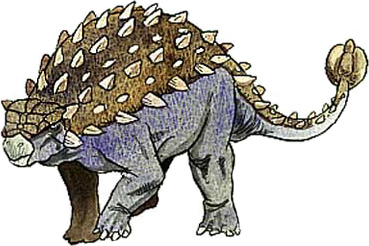 Dinosaurier, ankylosaurier unga fakta