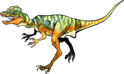 Dinosaurier, coelurosaurier unga fakta